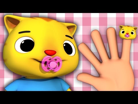 Finger Family - Cat Family | Nursery Rhymes | HD Version