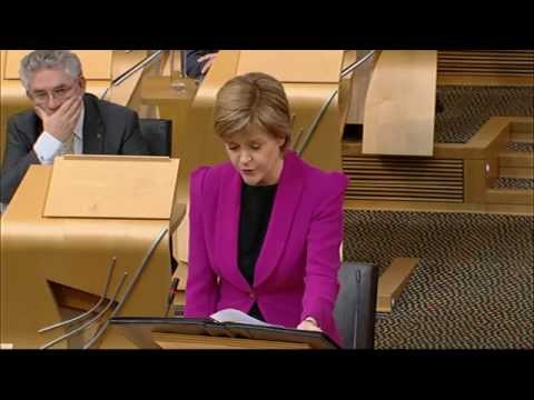 First Minister's Questions - Scottish Parliament: 26th March 2015