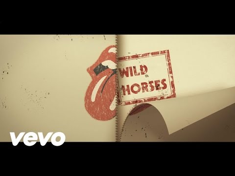 The Rolling Stones - Wild Horses (Acoustic / Lyric Video)