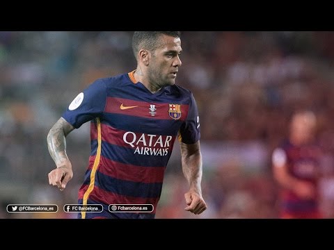 Dani Alves' goals with FC Barcelona