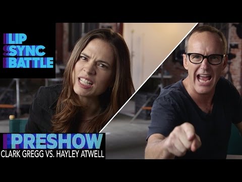 Clark Gregg vs. Hayley Atwell (Preshow) | Lip Sync Battle