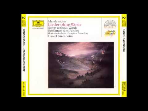 F. Mendelssohn/D. Barenboim (Songs without words, Complete)