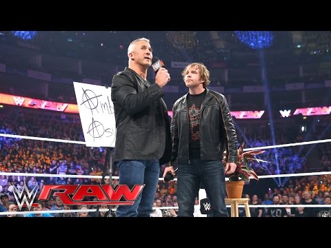 "The Ambrose Asylum" with special guest Shane McMahon: Raw, April 18, 2016