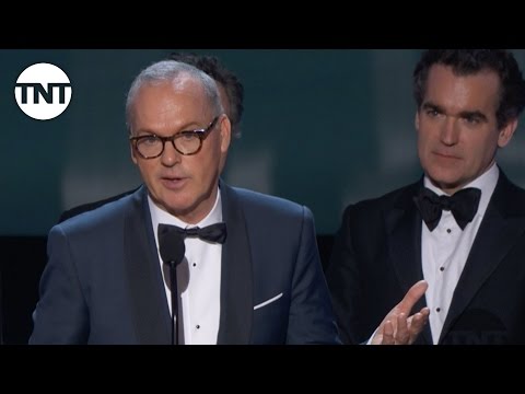 Spotlight Cast I SAG Awards Acceptance Speeches 2016 I TNT