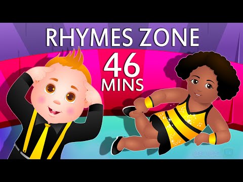 Head, Shoulders, Knees and Toes | Popular Nursery Rhymes Collection for Kids | ChuChu TV Rhymes Zone