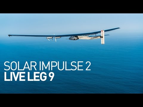 LEG 9 LIVE: Solar Impulse Airplane - Landing in Mountain View, CA