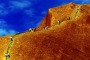 Climbers scale Uluru in the Northern Territory.