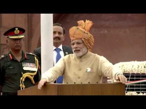 PM Modi at 69th Independence Day Celebrations at Red Fort, Delhi