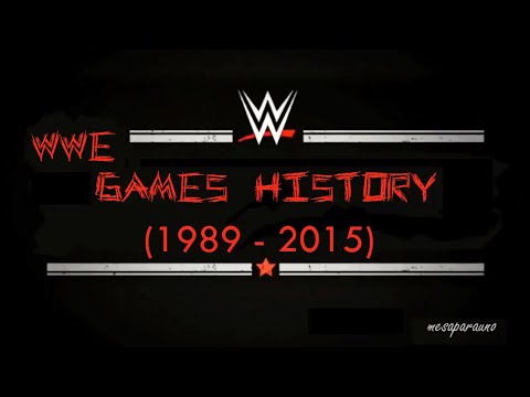 WWE Games History (1989 - 2015)