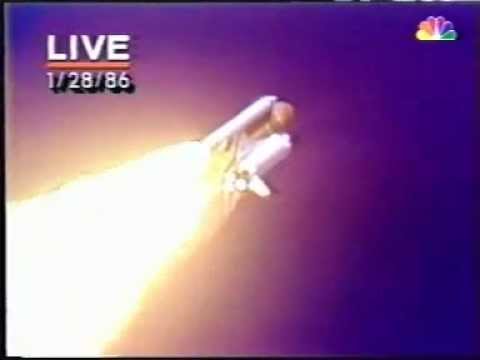 Space Shuttle Challenger Explosion LIVE TV