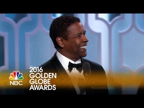 Denzel Washington Receives the Cecil B. DeMille Award - Golden Globes 2016