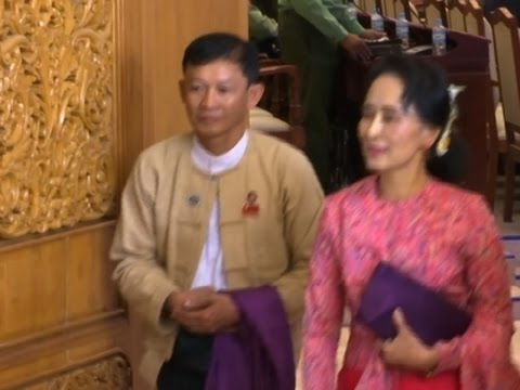 Raw: Myanmar's New Parliament Seated