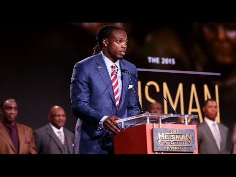 2015 Heisman Trophy Ceremony | Alabama RB Derrick Henry's Emotional Speech