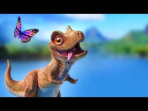 Dinosaur Animation - Cartoon for Children - PANGEA Movie Trailer