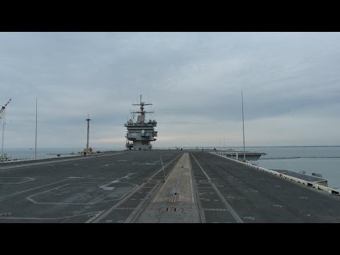 Tour of the USS Enterprise (CVN-65) PT 1