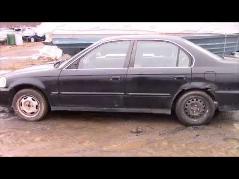 2000 Honda Civic Junk Yard Start up and quick walk around