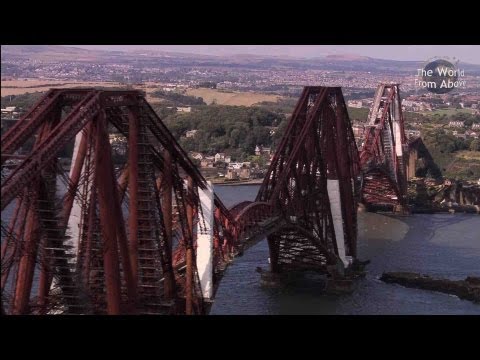 Scotland from Above: Edinburgh to Fingal's Cave Route (HD)