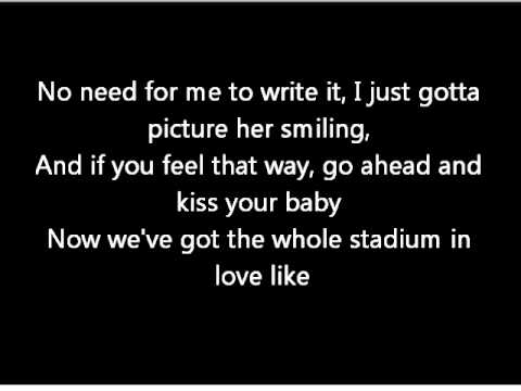 Best Love Song - T-Pain ft Chris Brown Lyrics