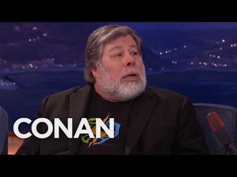 Steve Wozniak On Apple's Battle With The FBI  - CONAN on TBS