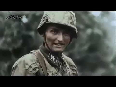 Waffen SS in Combat - Colour Footage HD (Re upload)