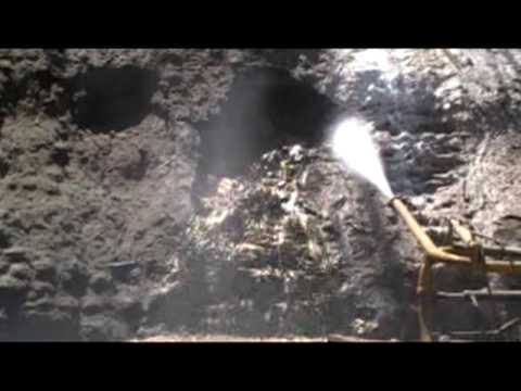 Borehole Mining Field Test