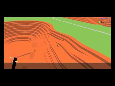 Open-pit Mining Simulation by MOSIMTEC