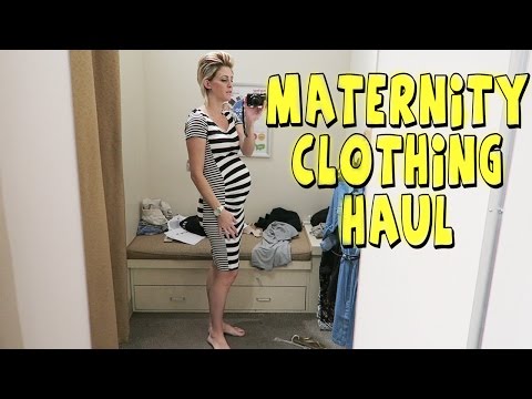 MATERNITY CLOTHING SHOPPING AND HAUL