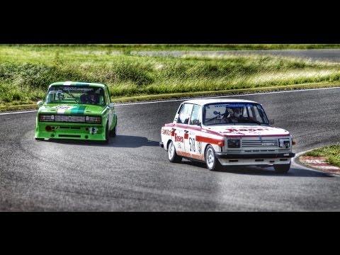 Wartburg 353 vs. Lada 2105 - Schleizer Dreieck Classic GP - Highlights