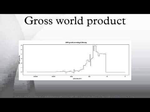 Gross world product