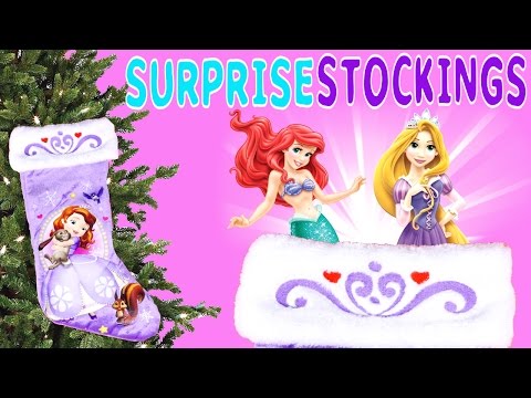 Sofia The First STOCKING SURPRISE TOYS Furby Disney Frozen Princesses Ariel Rapunzel Hello Kitty