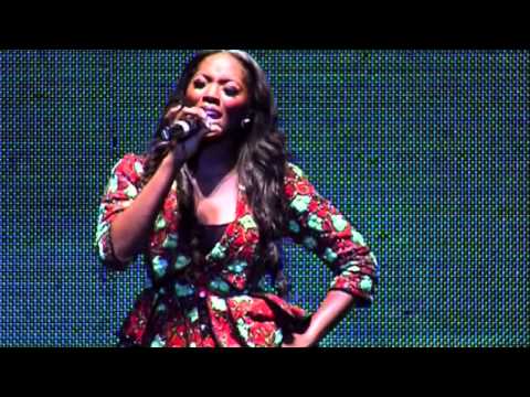 Tiwa Savage And Eboh Bomb Performs At AY Live