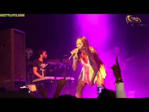 Tiwa Savage Performance at the MAVINS Concert 2014, Manchester UK. (MKTVliveUK)