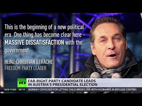 Far right party candidate leads in Austria’s Presidential election