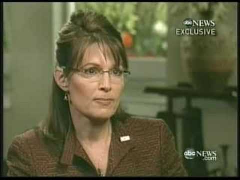 Sarah Palin ABC Interview With Charlie Gibson Part 1