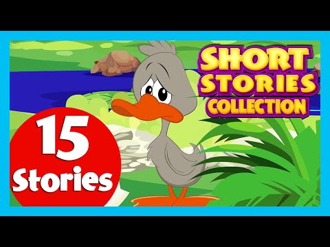 SHORT STORY for CHILDREN (15 Moral Stories) | Hare and Tortoise Story & more