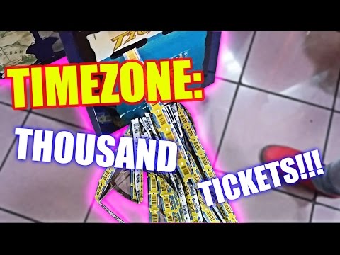 TIMEZONE ARCADE: THOUSAND TICKET WINS!!! (BOWLING, STACKER, TREASURE QUEST, CLAW MACHINE)