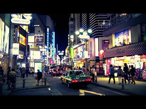 Streets around Shibuya Station at night / 夜の渋谷 / Tokyo HD