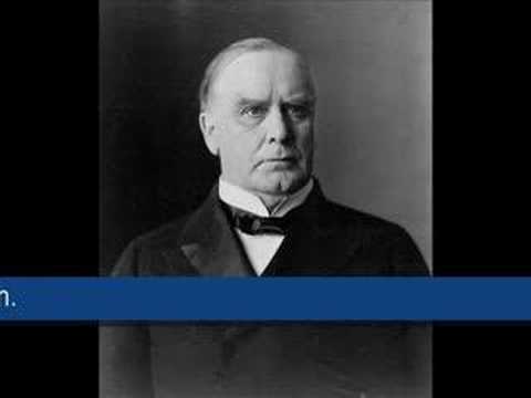 William McKinley - 1896 campaign speech