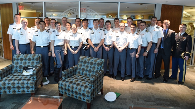 West Point Cadets Visit NCTC & Receive Briefings