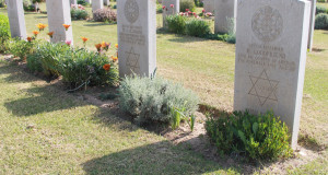 Moshe Dayan sought to exhume the five Jewish graves in the Gaza War Cemetery. (Joe Catron)