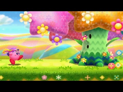 Kirby: Triple Deluxe - World 6 - Royal Road 100% Guide Part 1 of 2 (All Sun Stones & Gold Keychains)