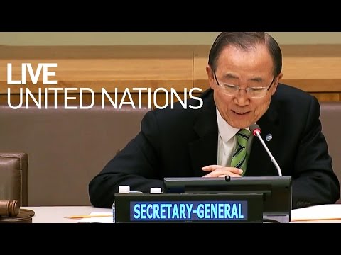 Live conversation between UN Secretary General Ban Ki-Moon & Bertrand Piccard