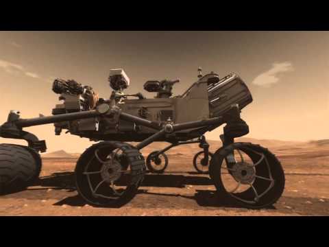 Amazing Movie of Mars Curiosity  HD