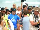 ‘Stu Crew’ turns out in force to support Kennedy at Quiksilver Pro