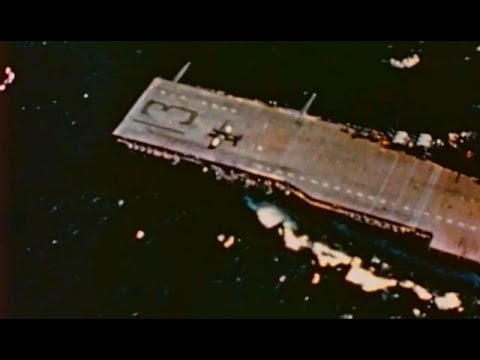 Aircraft Carrier CV13 USS Franklin "The Saga of the Franklin" circa 1945 US Navy World War II