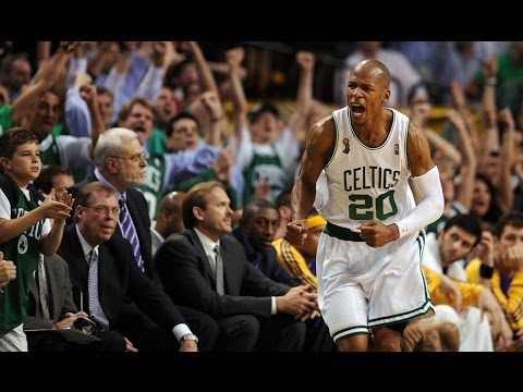 Ray Allen - 2008 NBA Finals Full Highlights vs Lakers (720p HD)