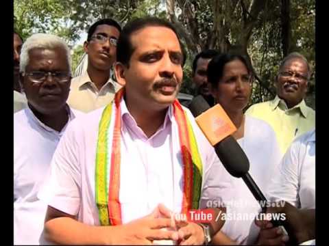 With the candidate Sooraj Ravi  | Kollam Assembly Constituency | 26 Apr 2016