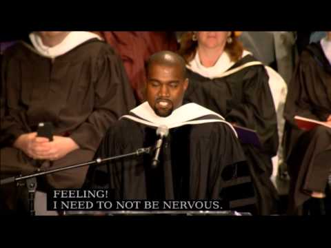 Dr Kanye West Honorary Doctorate Speech 2015