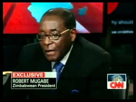 Mugabe talking about Desmond Tutu and ICC