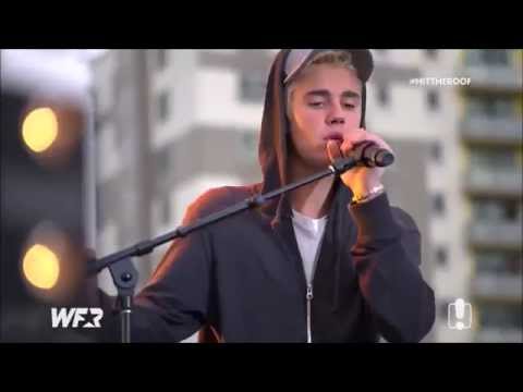 Justin Bieber - As Long As You Love Me - Live at Fox FM's Hit The Roof (Melbourne, Australia)